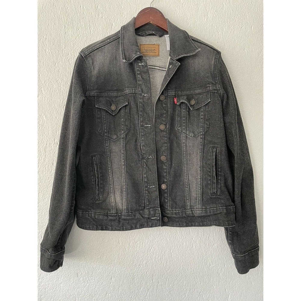 Levi's Women’s Black Original Trucker Jacket Lg